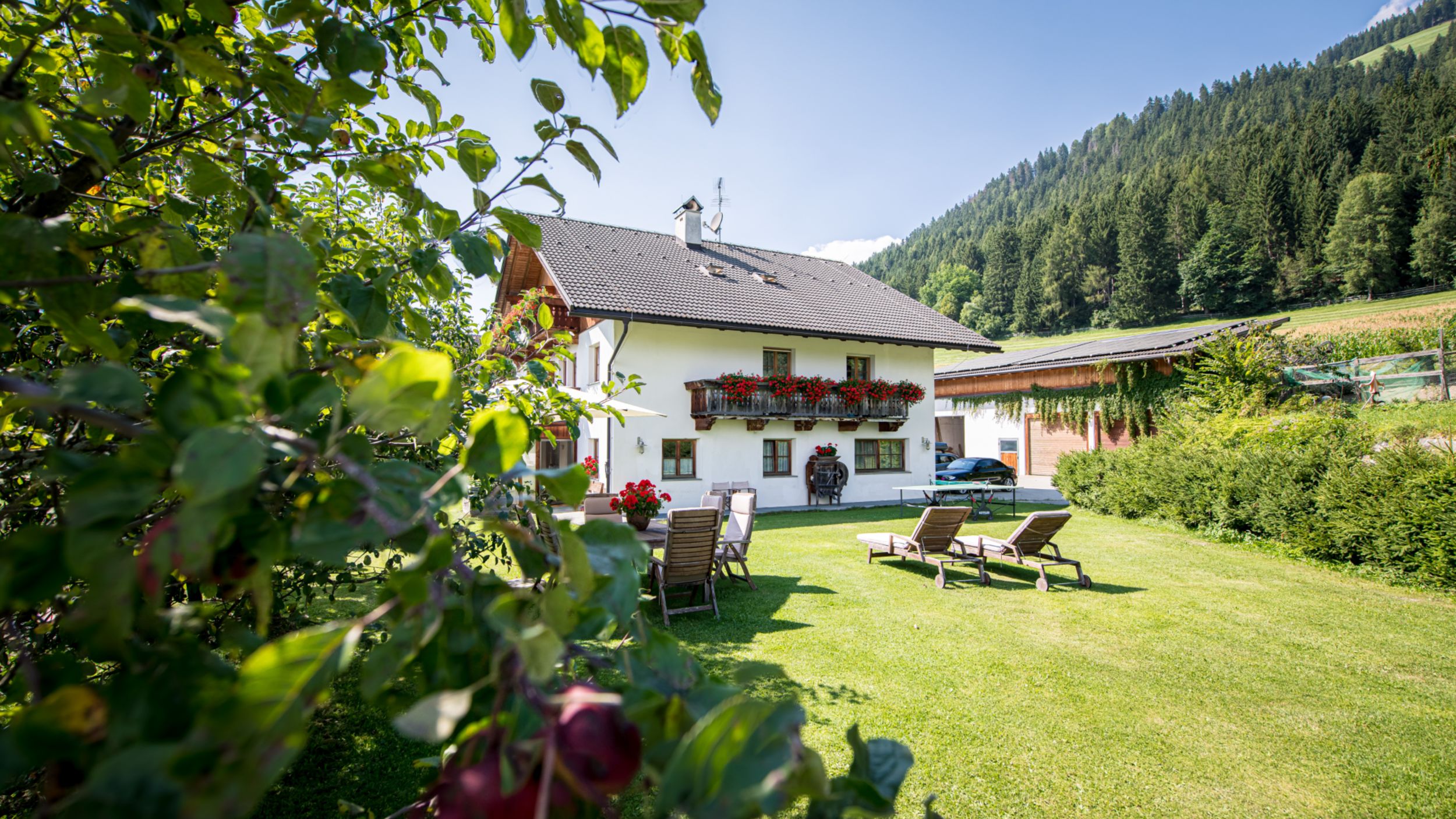 Balkon der Wohnung Birkenkofel